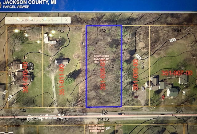 VL County Farm Road, Jackson MI, 49201 land for sale