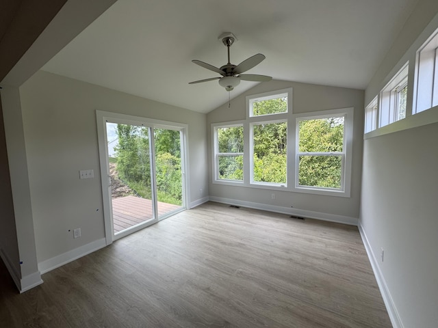 275 Hickory Valley Dr, Kalamazoo, MI 49009 - unfurnished sunroom featuring healthy amount of natural light and lofted ceiling