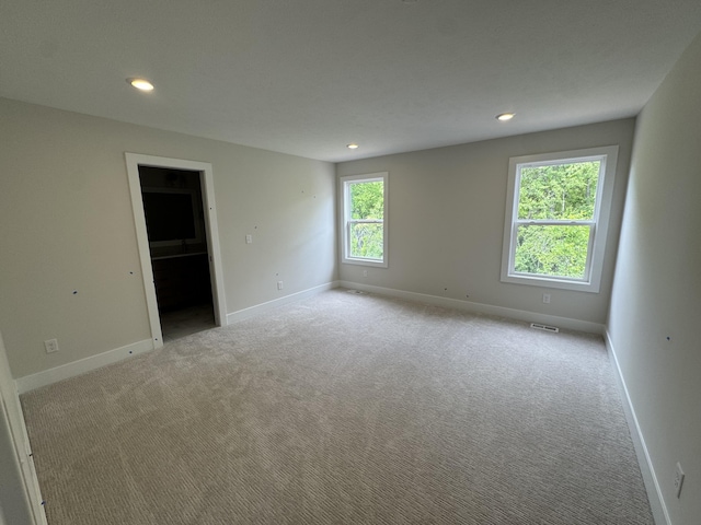 275 Hickory Valley Dr, Kalamazoo, MI 49009 - empty room featuring recessed lighting, carpet flooring, and baseboards