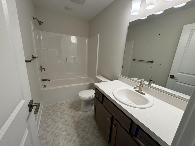 275 Hickory Valley Dr, Kalamazoo, MI 49009 - full bath with vanity, toilet, and bathtub / shower combination