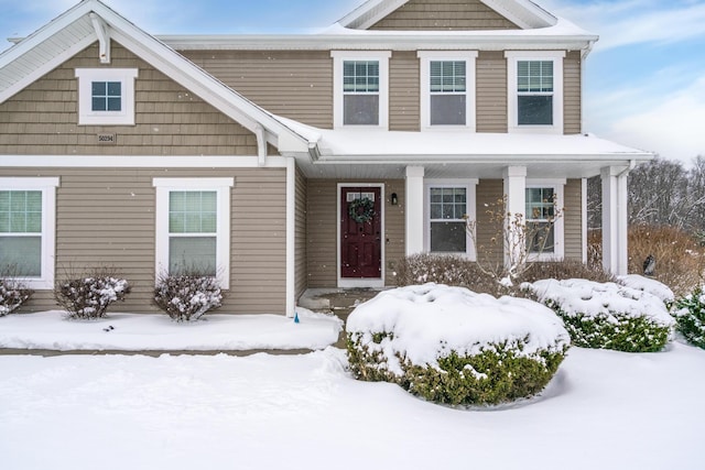 view of front of house