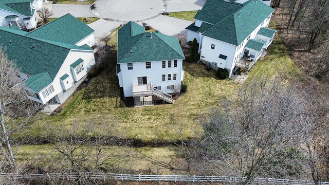 drone / aerial view