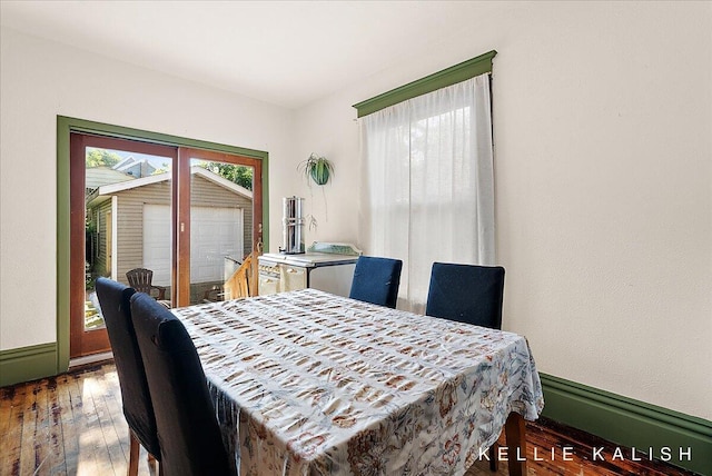 324 Gunnison Ave SW, Grand Rapids, MI 49504 - dining space with wood-type flooring