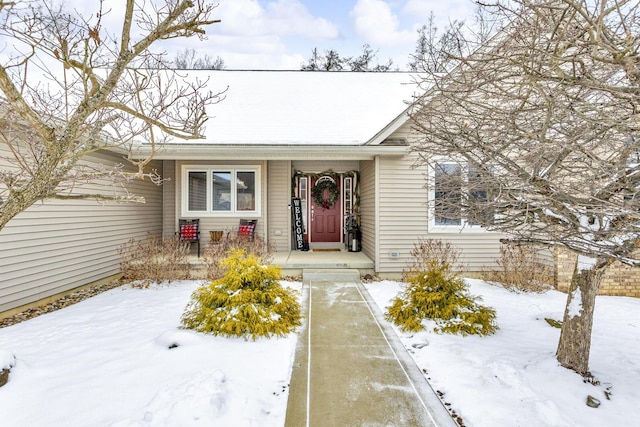 view of front of house