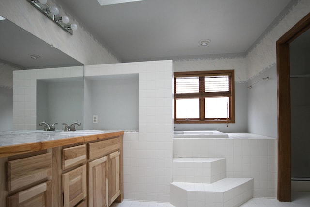 10773 Frankfort, Pinckney, MI 48169 - bathroom featuring vanity