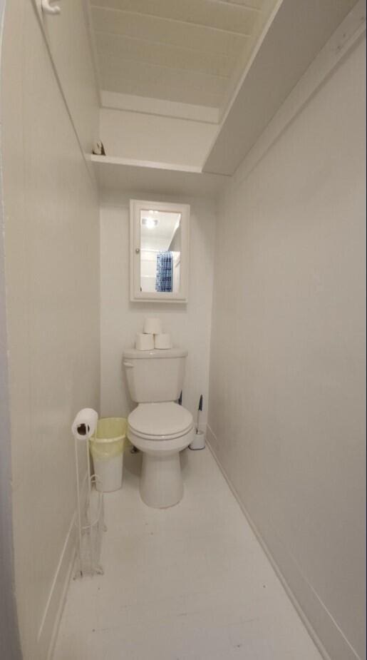 bathroom with toilet