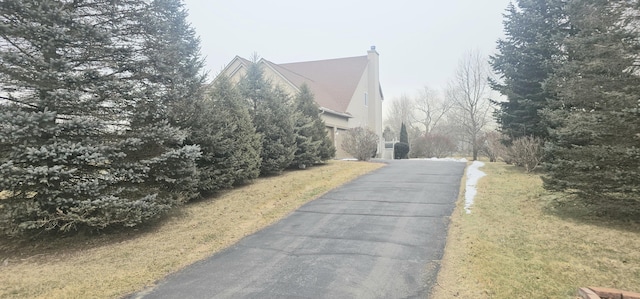 view of road