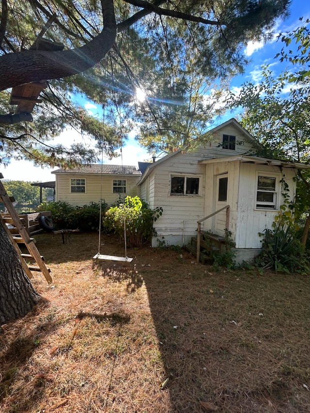 view of rear view of house