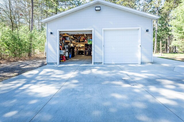 7504 Wiczer Dr, Whitehall, MI 49461 - view of detached garage
