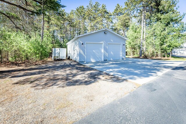 7504 Wiczer Dr, Whitehall, MI 49461 - view of detached garage