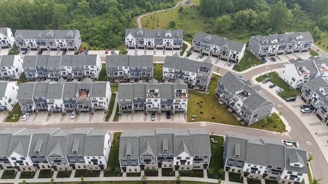2946 Corston Rd, Ann Arbor, MI 48105 - aerial view of residential area featuring a forest