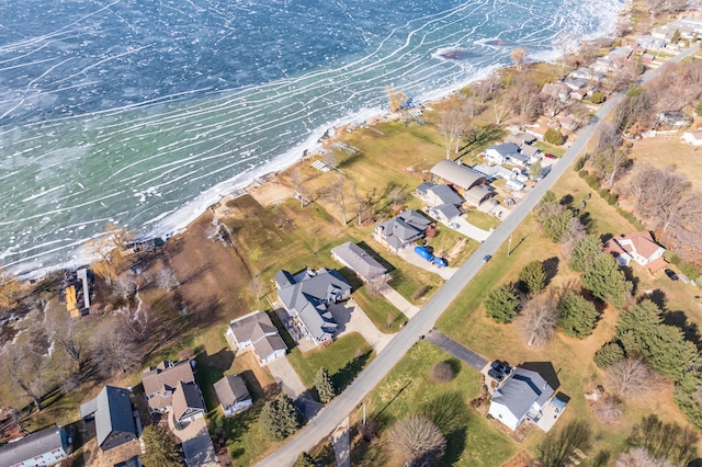 birds eye view of property featuring a residential view