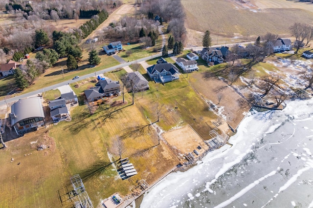 drone / aerial view featuring a residential view