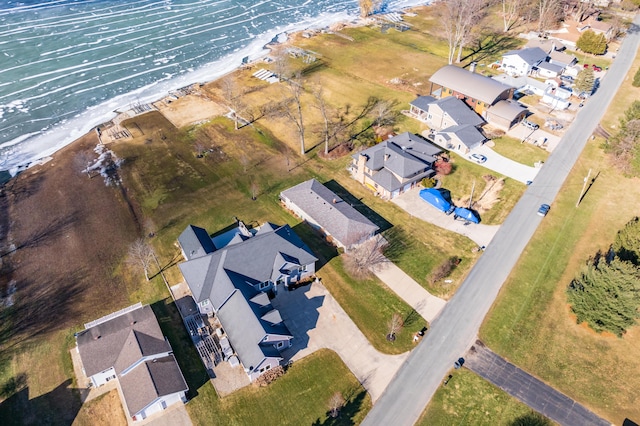 bird's eye view featuring a residential view