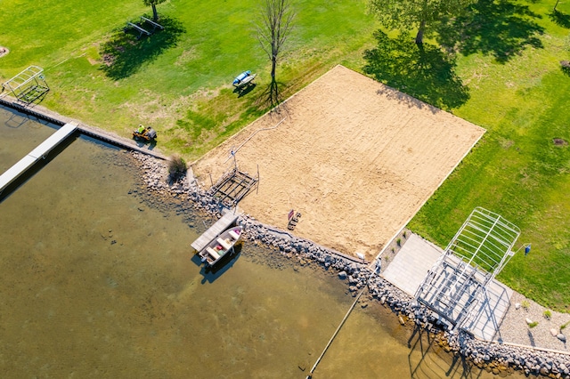 7585 S Indian Lake Dr, Vicksburg, MI 49097 - aerial view