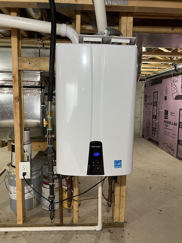 utilities with water heater