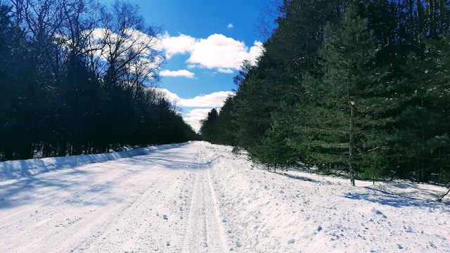 view of road