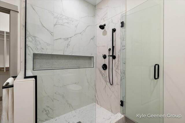 52 E 8th St Ste 210, Holland, MI 49423 - full bathroom with a marble finish shower