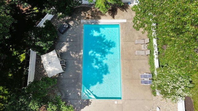 view of pool