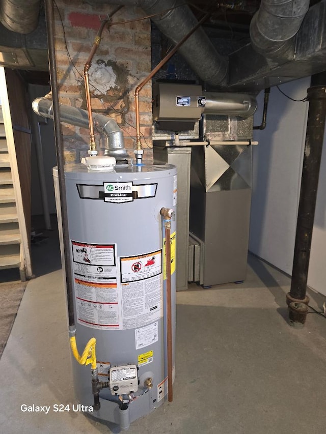 utilities with water heater