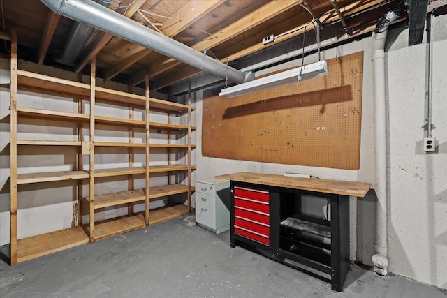 view of storage