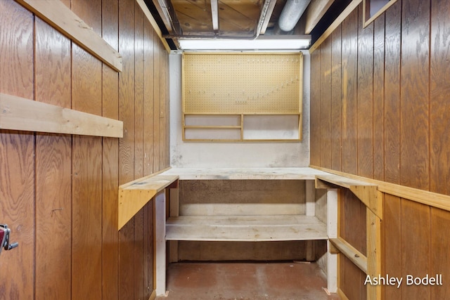 storage with a sauna