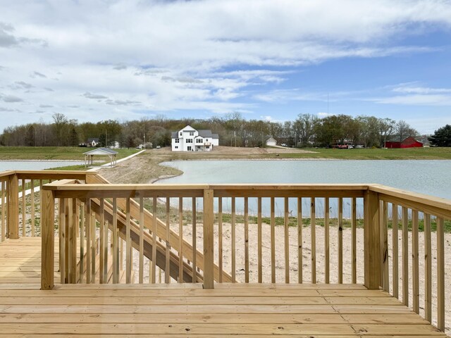 10712 Melanie Dr, Allendale, MI 49401 - view of wooden deck