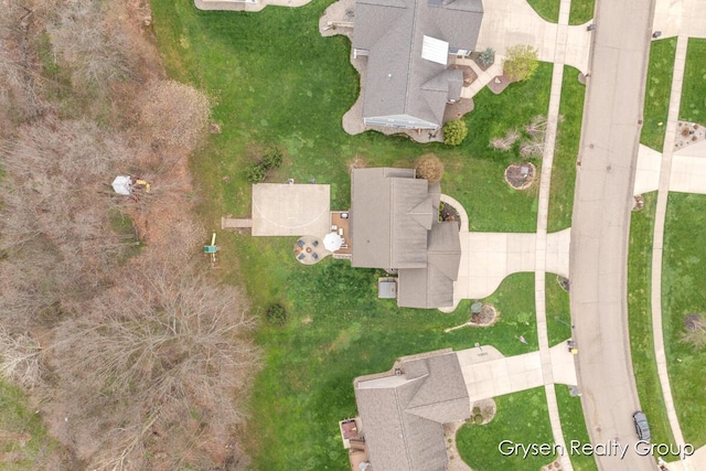 7313 Valhalla Dr, Hudsonville, MI 49426 - birds eye view of property
