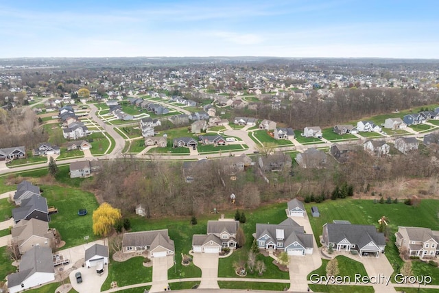 7313 Valhalla Dr, Hudsonville, MI 49426 - drone / aerial view with a residential view