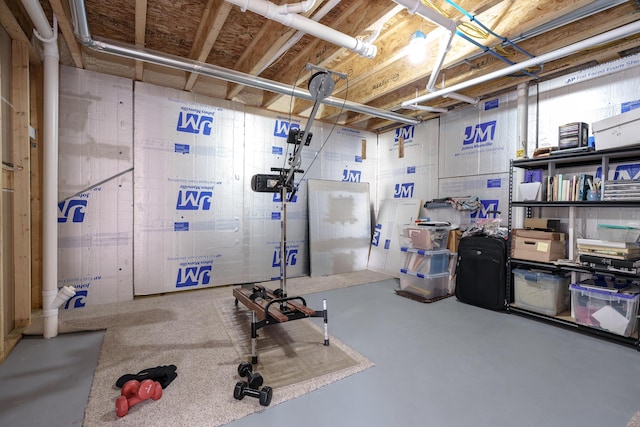 view of exercise room