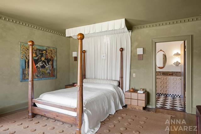 727 Plymouth Rd SE, East Grand Rapids, MI 49506 - bedroom featuring wood finished floors