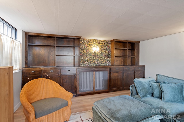 727 Plymouth Rd SE, East Grand Rapids, MI 49506 - sitting room featuring light wood-style flooring