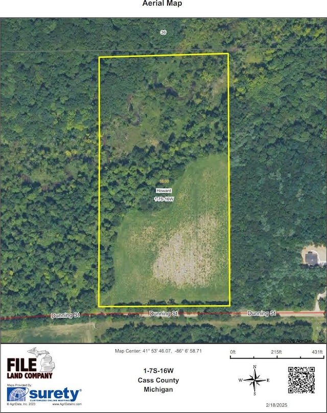 3223 Dunning St, Cassopolis MI, 49031 land for sale