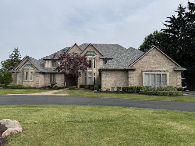 1265 Water Cliff Dr, Bloomfield Hills, MI 48302 - view of front of property featuring a front yard and brick siding
