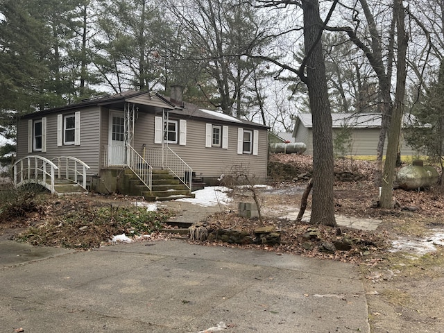 view of manufactured / mobile home