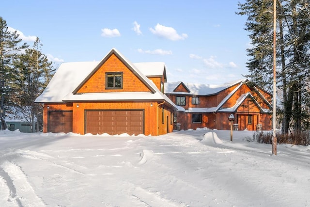 view of rustic home