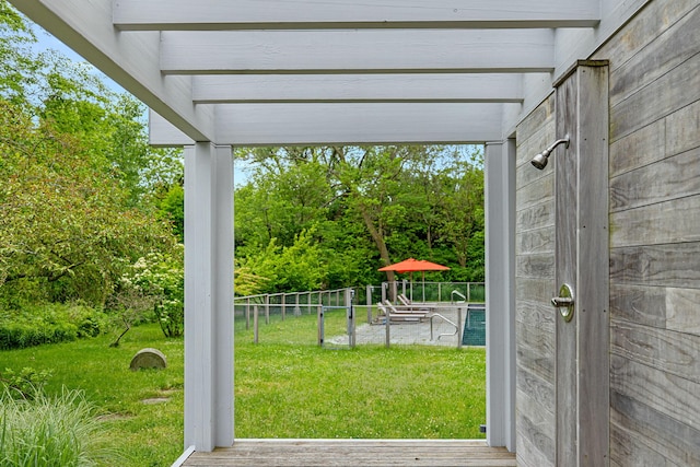 view of doorway