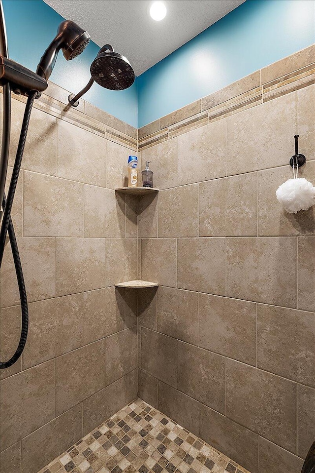 4144 Ridge Rd Unit 16, Stevensville, MI 49127 - full bath featuring tiled shower and recessed lighting