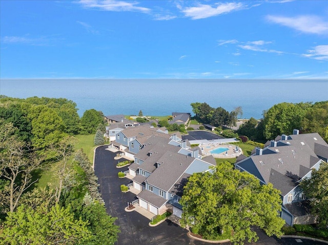 4144 Ridge Rd Unit 16, Stevensville, MI 49127 - aerial view of residential area with a nearby body of water
