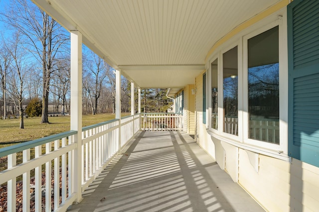 view of deck