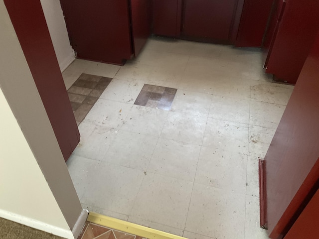 interior details with tile patterned floors