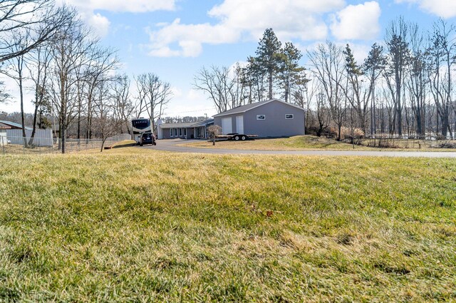 5007 S 42nd St, Climax, MI 49034 - view of yard featuring fence