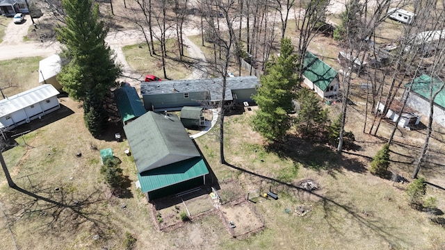drone / aerial view