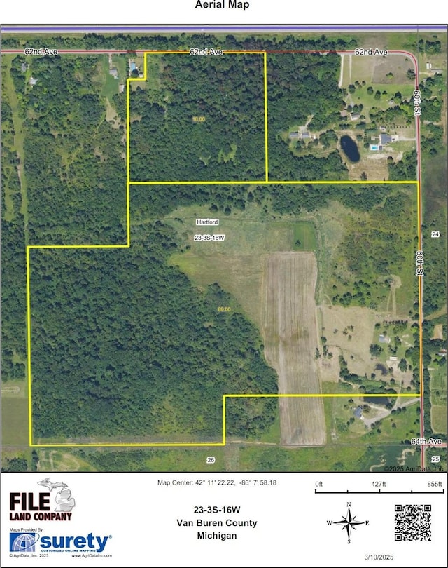 63464 60th St, Hartford MI, 49057 land for sale