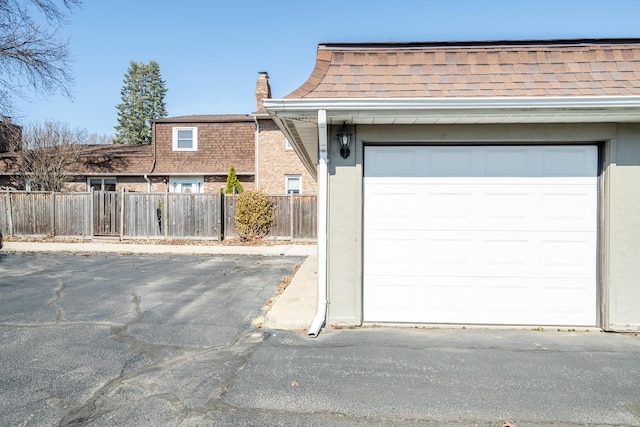 exterior space with fence