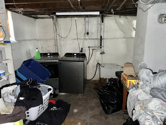 laundry area featuring laundry area and washer / clothes dryer