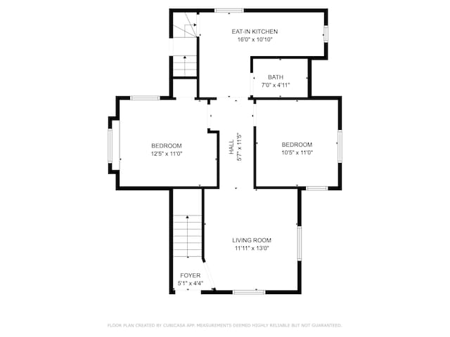 603 Gott St, Ann Arbor, MI 48103 - property floor plan