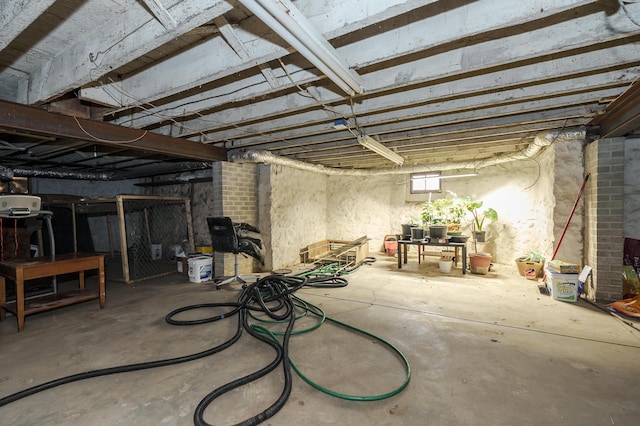 240 S Main St, Three Rivers, MI 49093 - view of below grade area