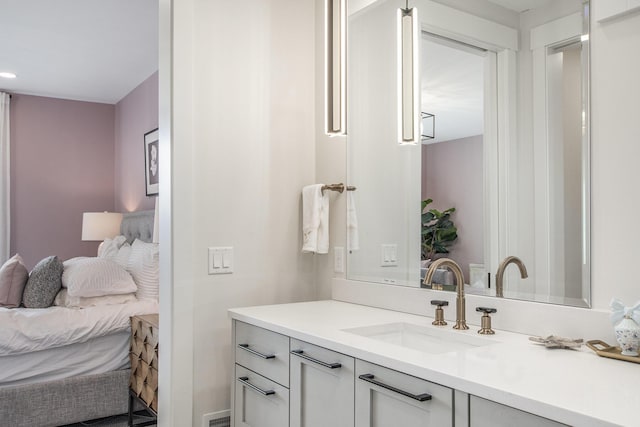 ensuite bathroom with vanity and ensuite bathroom