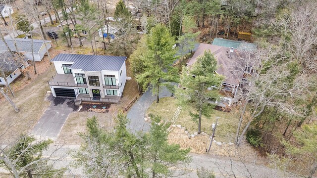 7505 S Lakeshore Dr, Pentwater, MI 49449 - drone / aerial view